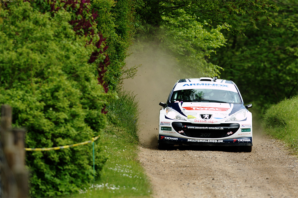 Christian Jensen og Freddy Pedersen kommer til Vestjylland på en solid førsteplads i DM-stillingen
(Foto: Johnny Pedersen)